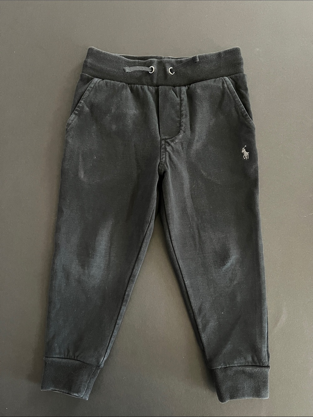 Polo by Ralph Lauren Black Kids Jogger Sweatpants